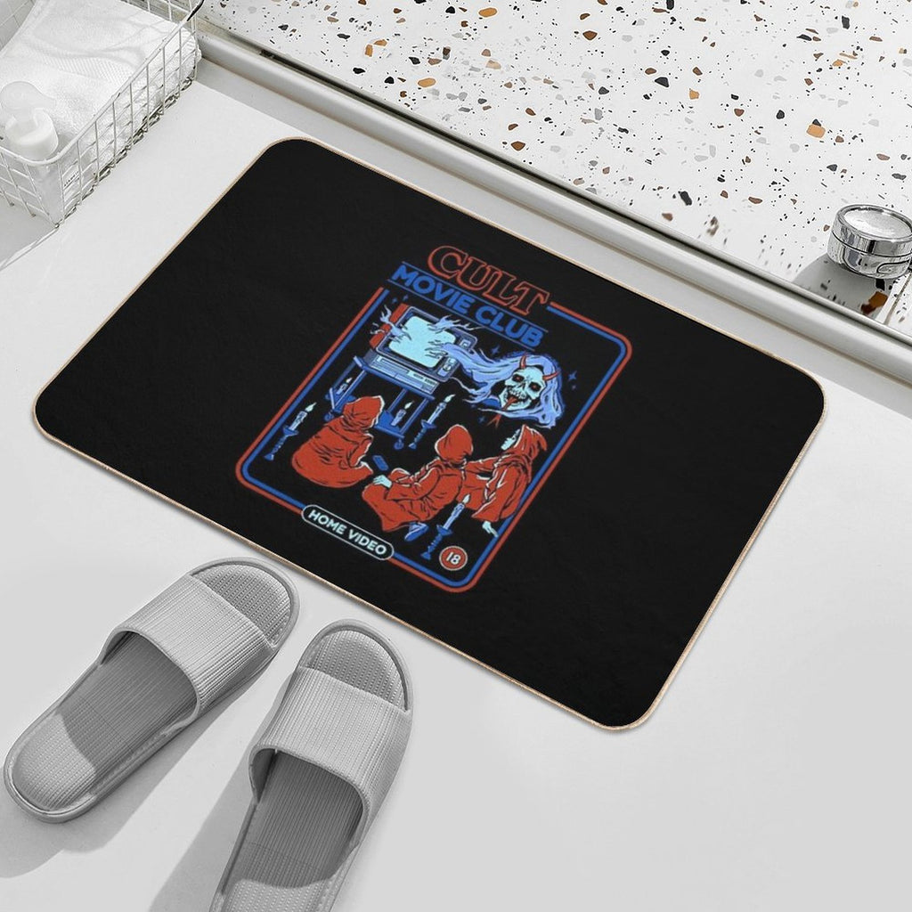 Cult Movie Club  Repositionable Bath Mat