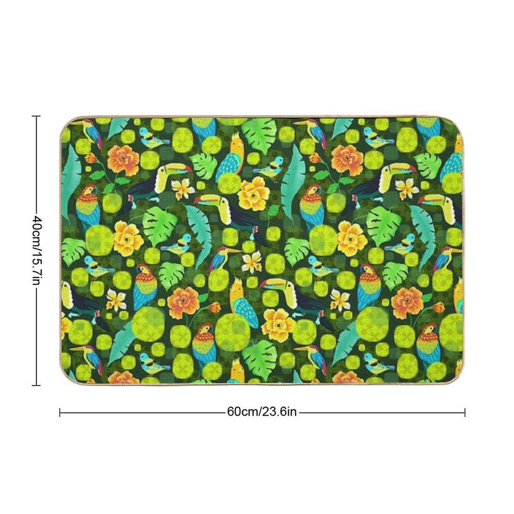 Tropical Spirits  Non-Slip Bath Mat
