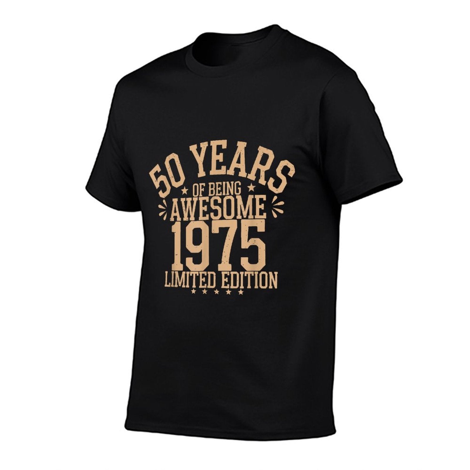 50 Year Birthday Decorations Men Gag 50yr 1975 50th Birthday  Trendy Pattern T-Shirt