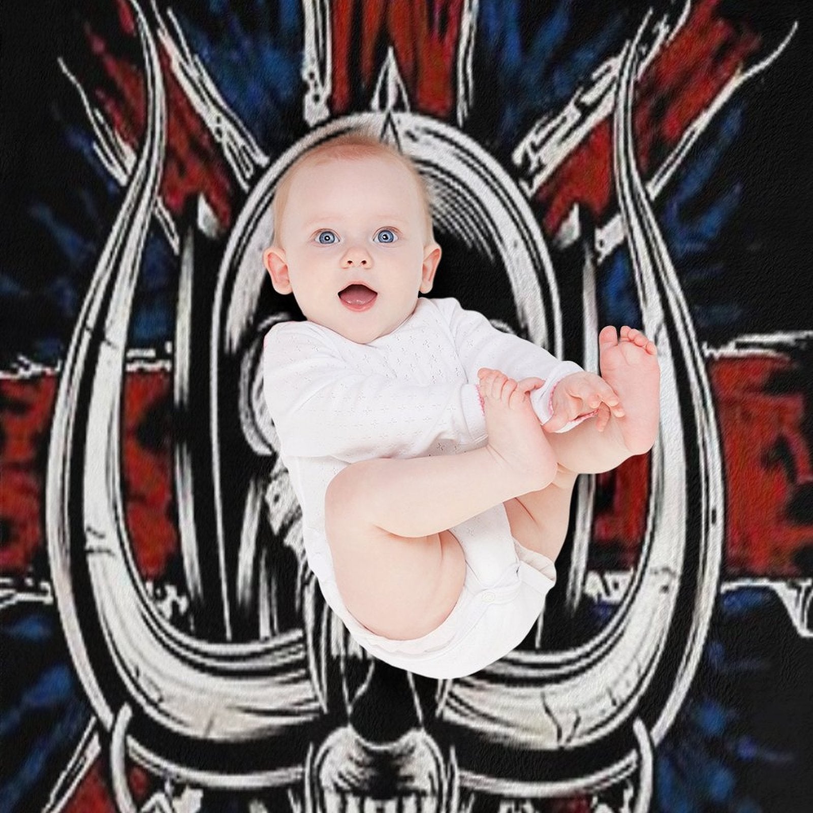 Motorhead UK Rock Durable Throw Blanket