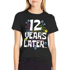 12 YEARS LATER TWELVE 12 Year Old Birthday Gifts Girl Boys  Lightweight T-Shirt
