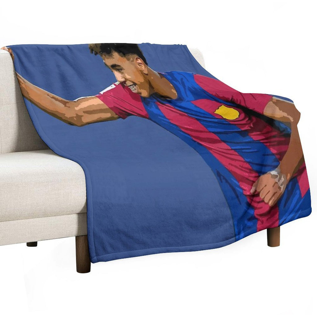 Lamine Yamal Multi-functional Throw Blanket