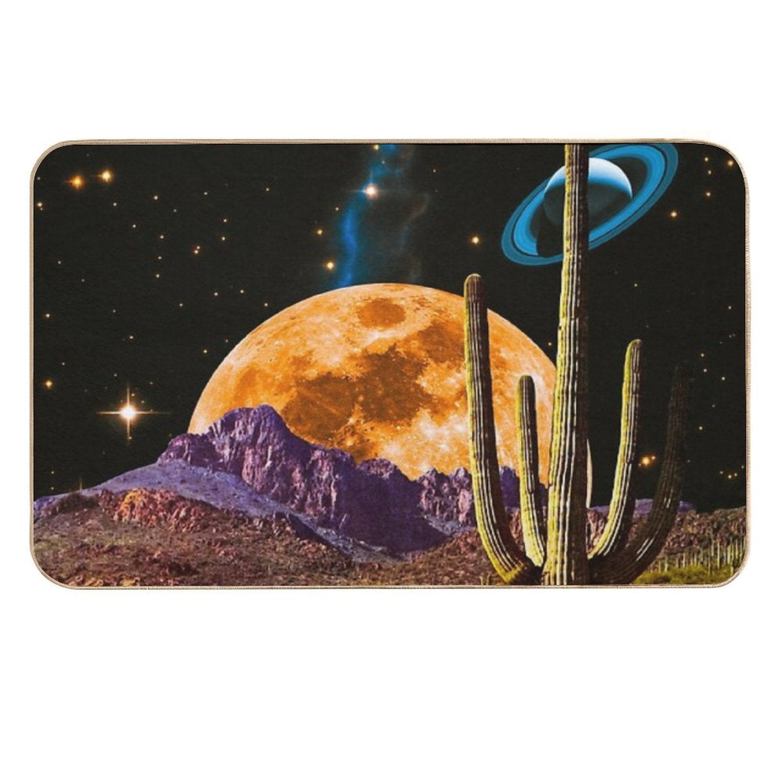 Space Cowboys  Long-Lasting Bath Mat