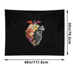 Flower Heart Spring by Tobe Fonseca Tapestry