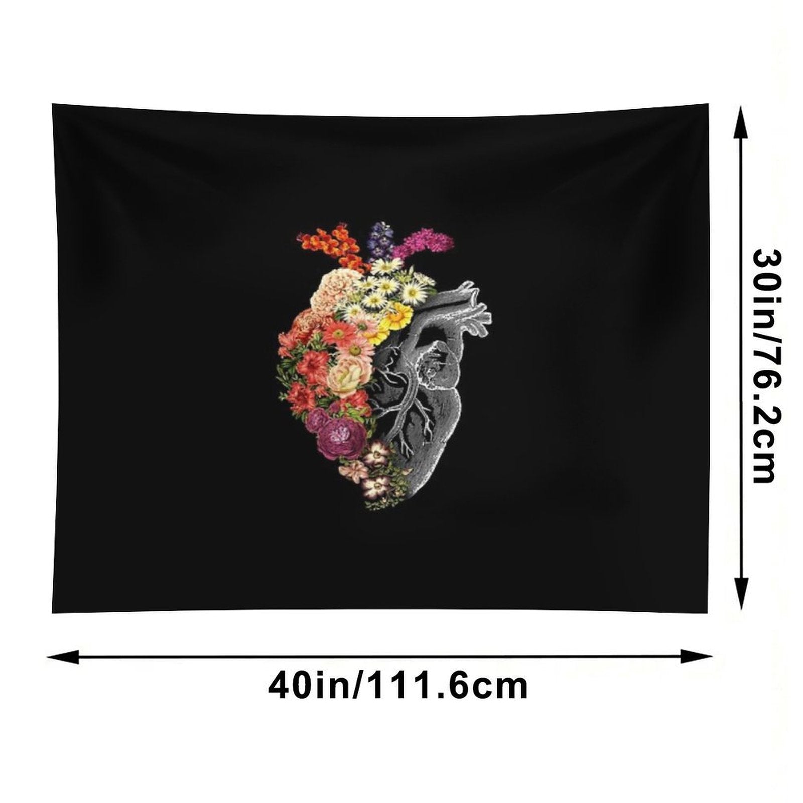 Flower Heart Spring by Tobe Fonseca Tapestry