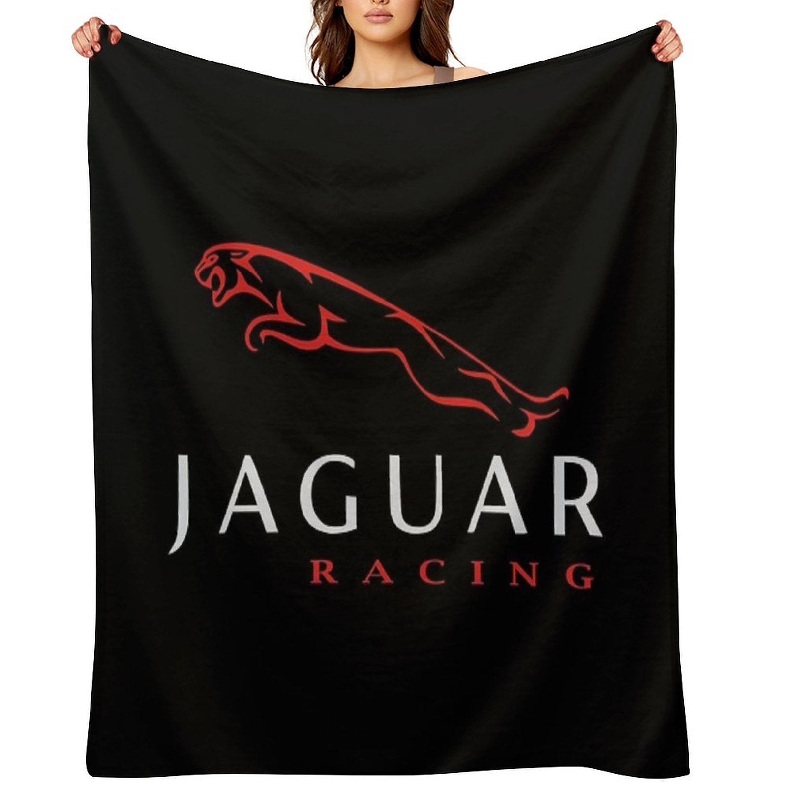 Serene Jaguar Cars Land Rover Logo BMeadows Shrink-resistant Throw Blanket
