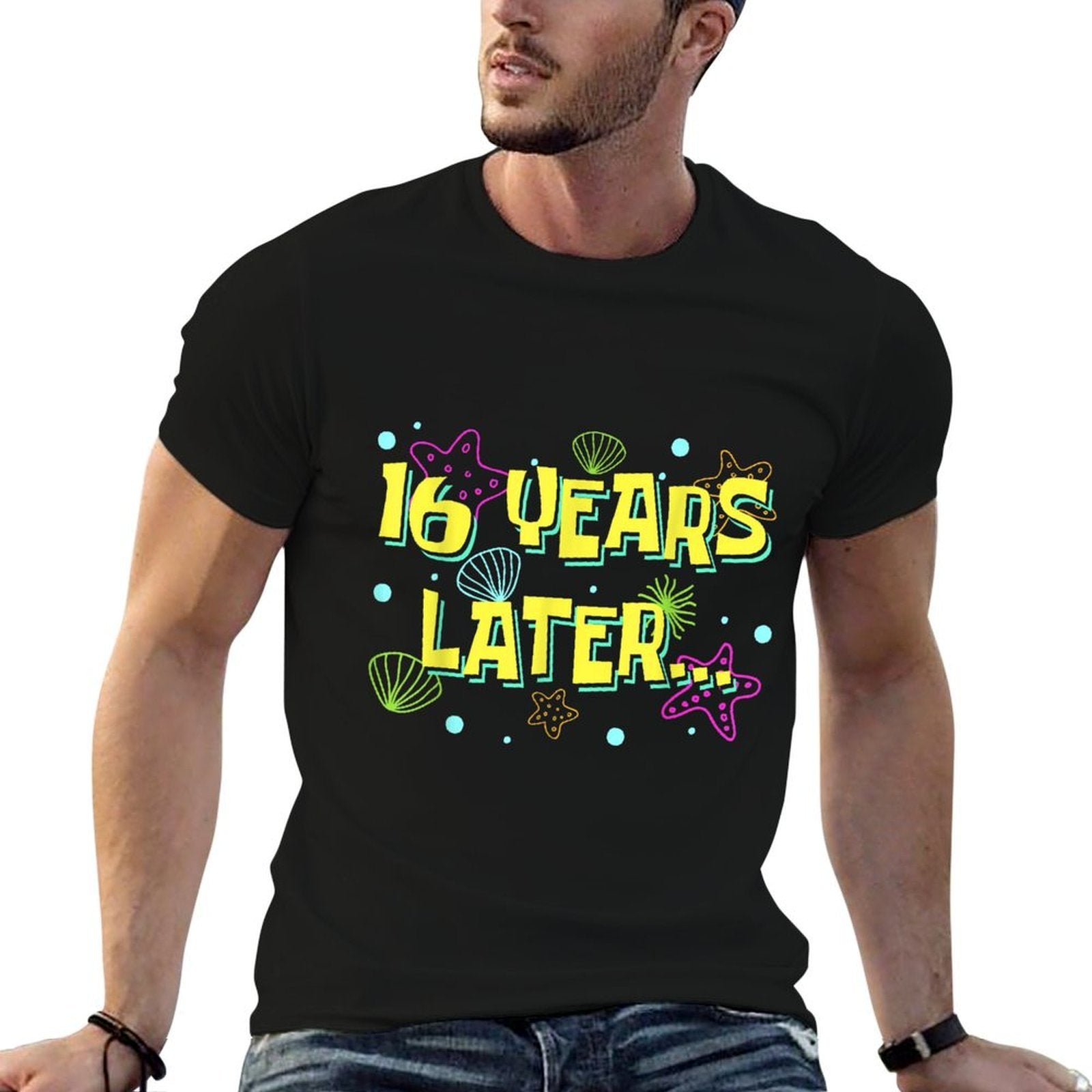 16 Years Later Sixteen 16 Year Old Meme Funny 16th Birthday  Graphic-printed T-Shirt