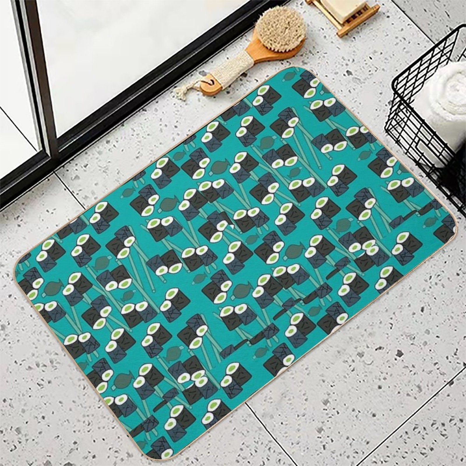 Sushi-licious!  Non-Slip Bath Mat
