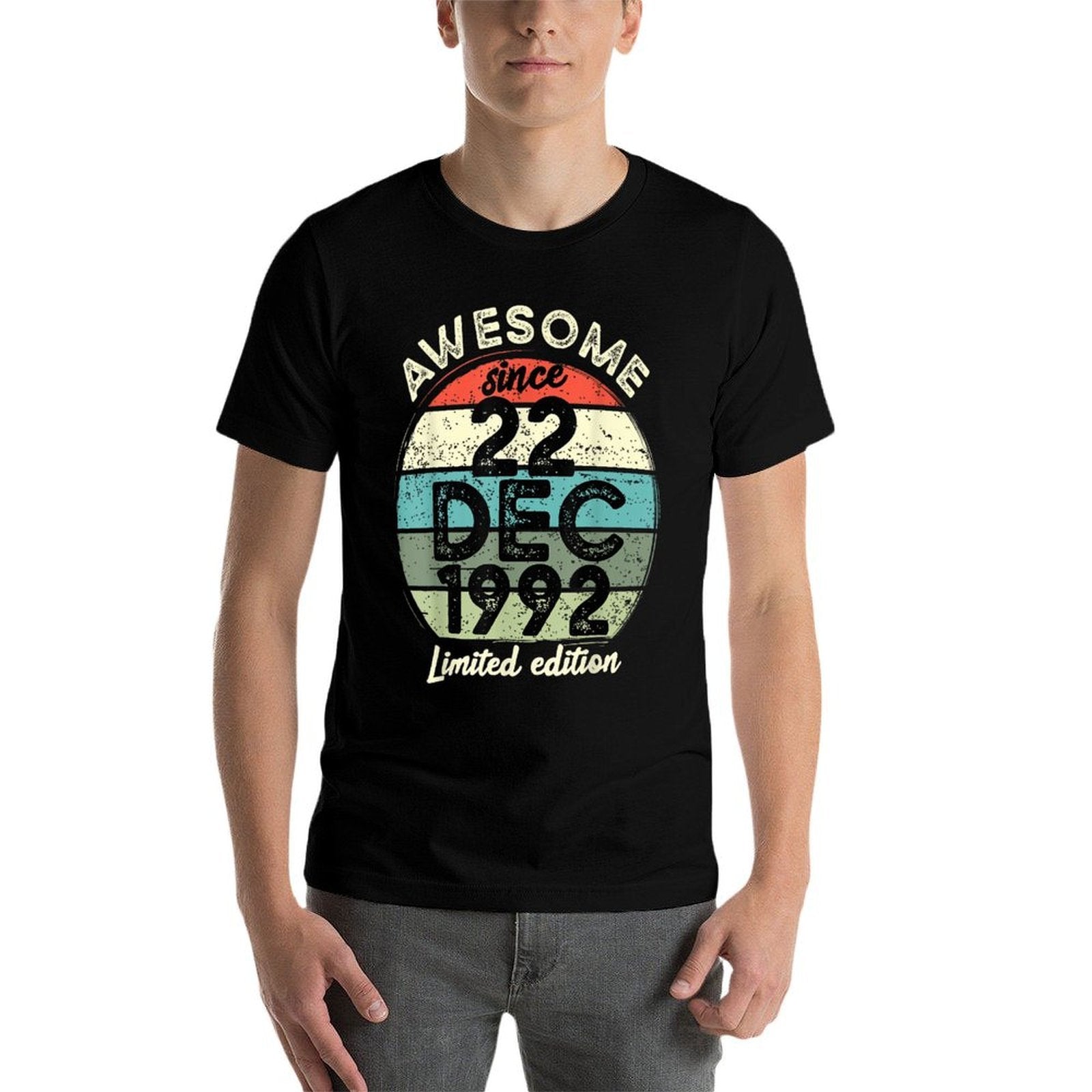 30 Year Old Birthday 22 December 1992 30th Birthday  Quick-drying T-Shirt