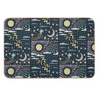 Sky Things  Fade-Resistant Bath Mat