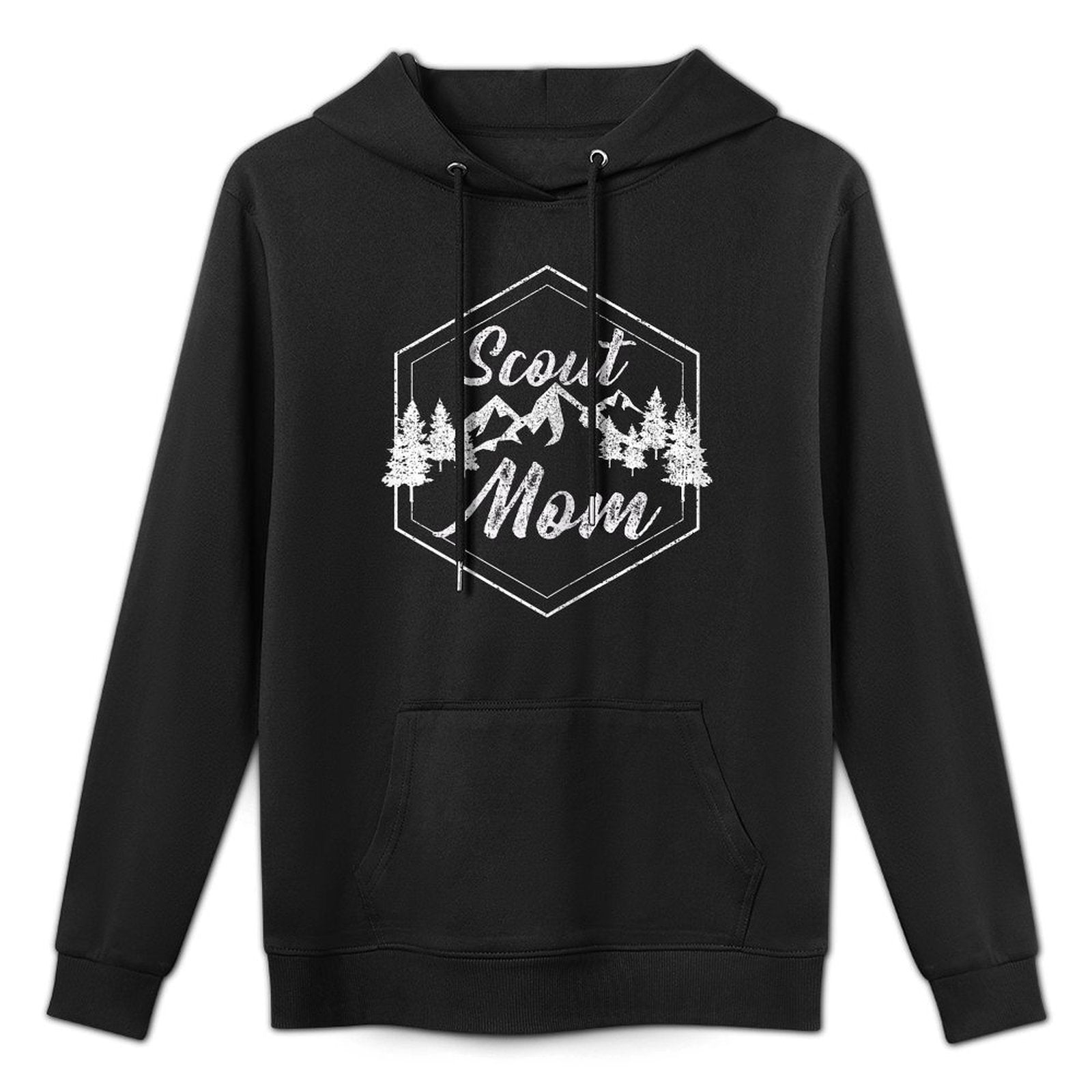 Scout Mom - Proud Mother Scouting Gift Colorfast Hoodie