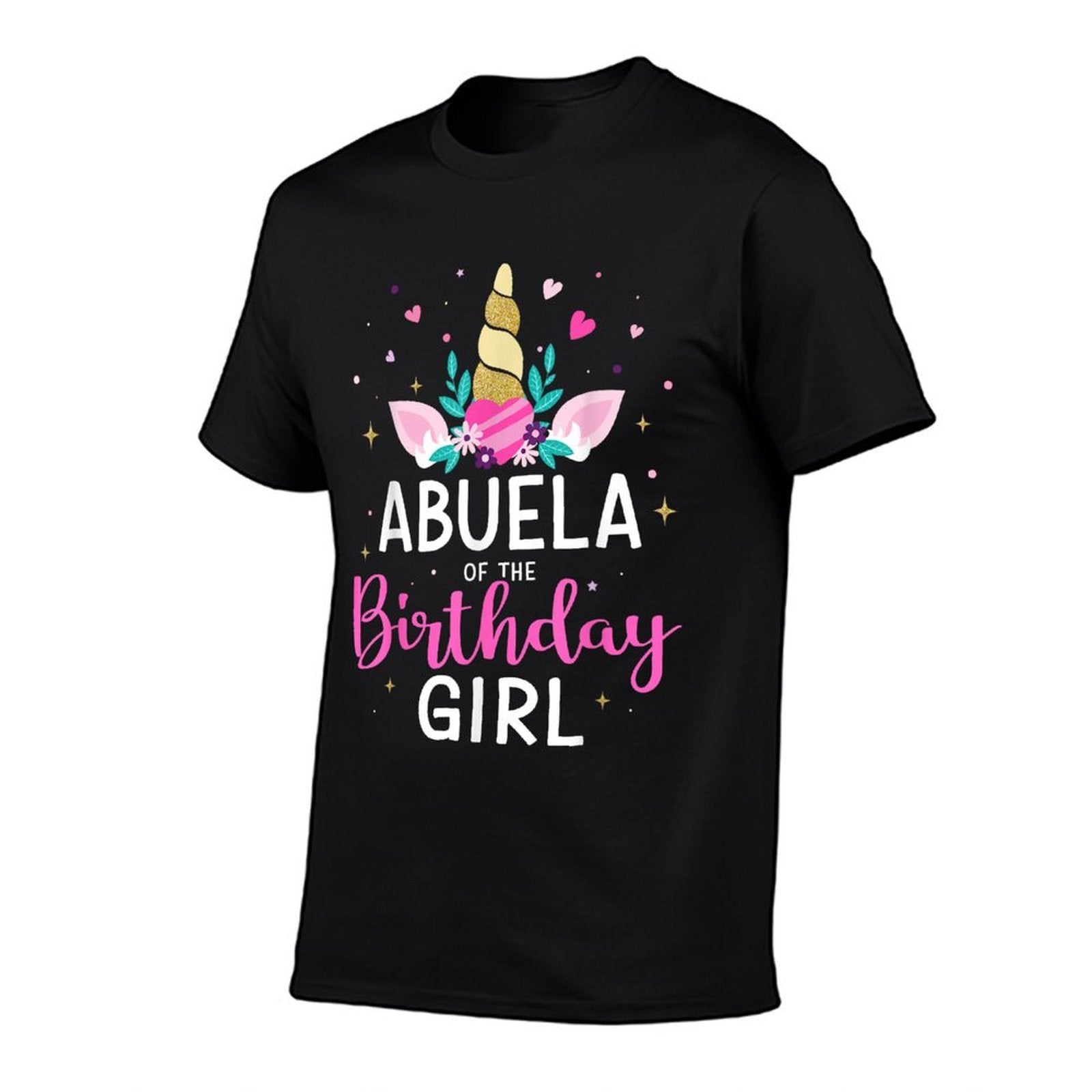 Abuela of The Birthday Girl Matching Family Unicorn Party  Graphic-printed T-Shirt