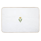 Dandelion Flower- Watercolor Style  Easy Maintenance Bath Mat