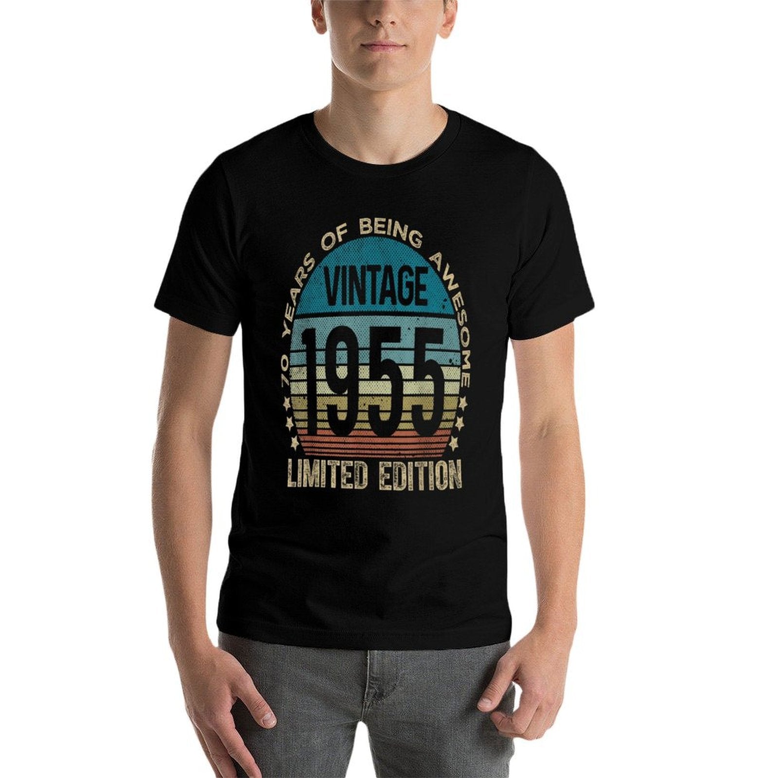 70 Year Old Gifts Vintage 1955 Limited Edition 70th Birthday Comfortable T-Shirt