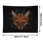 Fox Face Tapestry