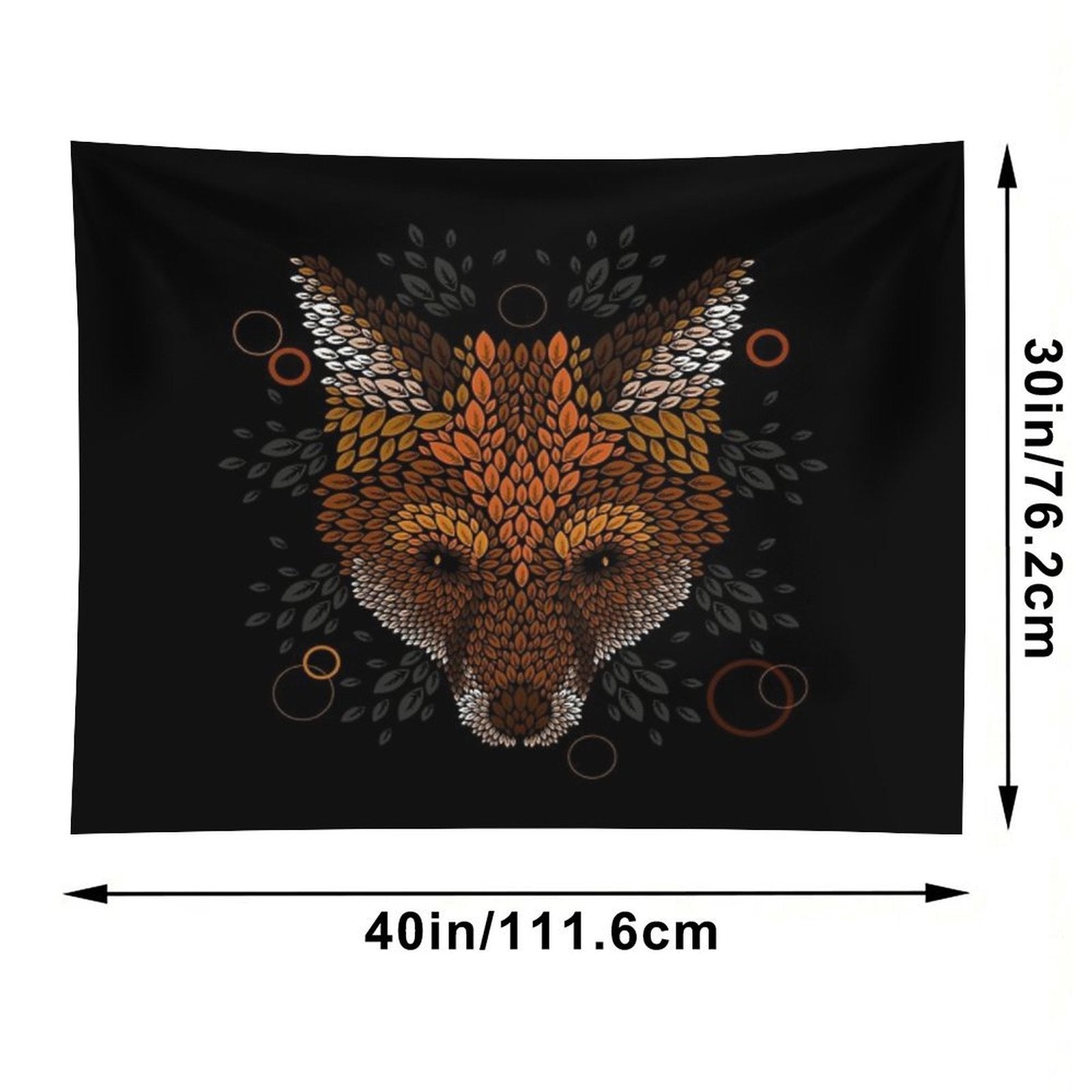 Fox Face Tapestry