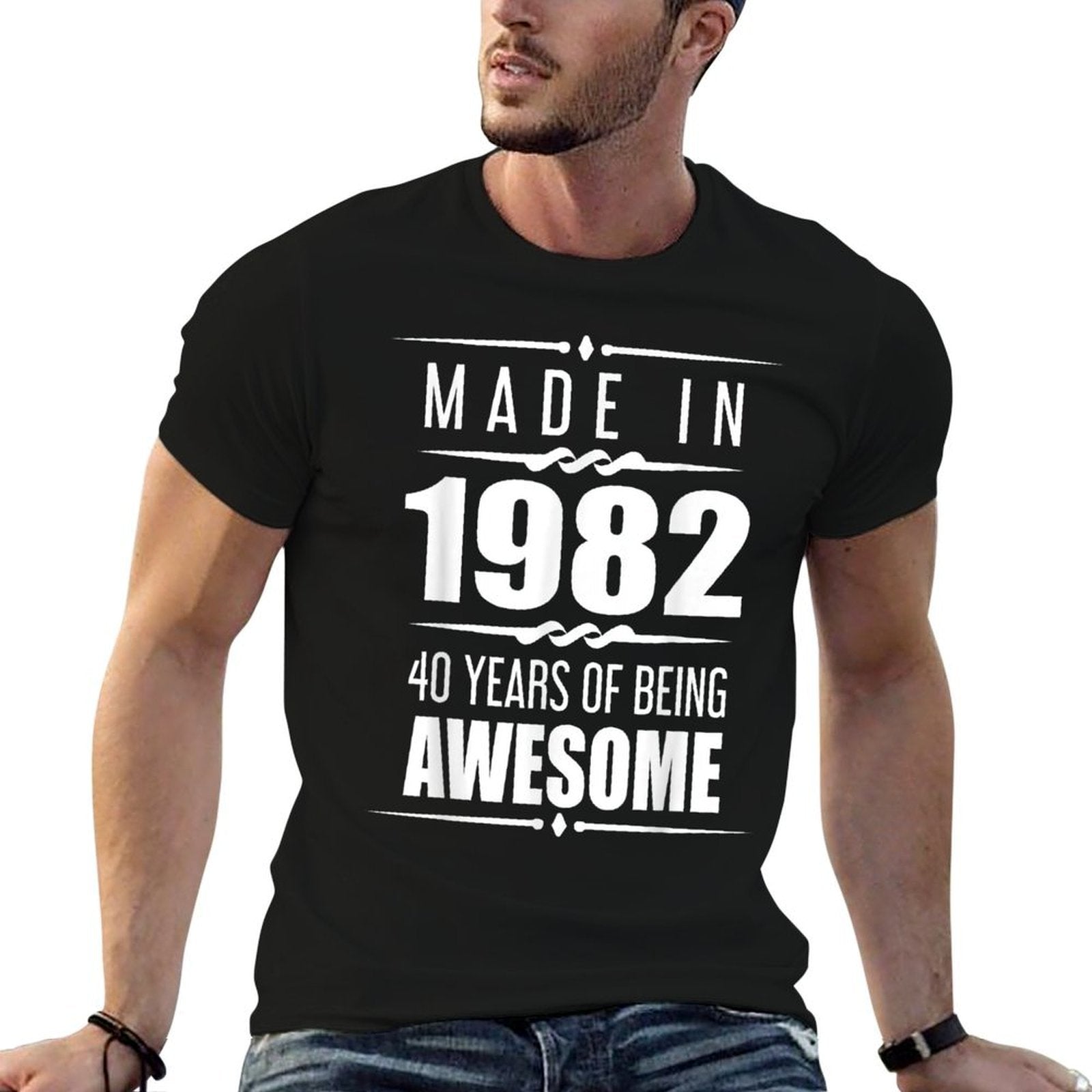 40th Birthday Gifts Men Women 40 Year Old 40th Birthday  Moisture-wicking T-Shirt