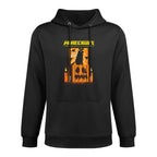 Minecraft Halloween Black Cat On Pumpkin Scene Pilling-Resistant Hoodie
