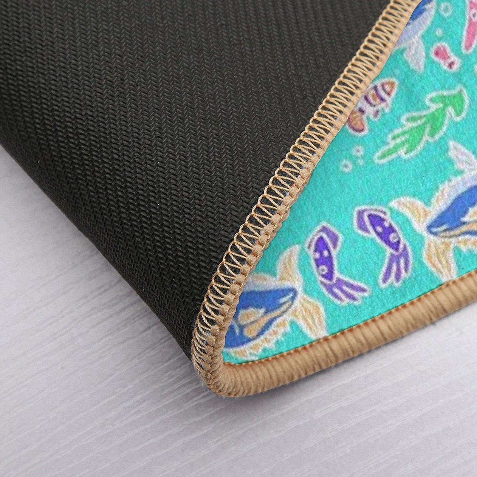 Vibrant Squid  Anti-Trip Bath Mat