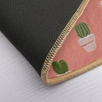 Cacti & Succulent  Easy To Clean Bath Mat