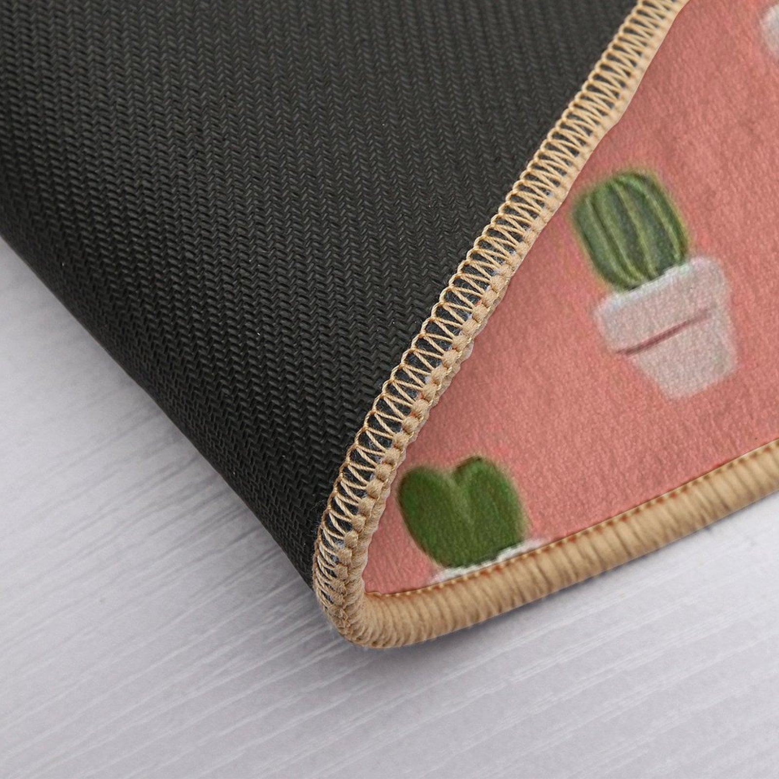 Cacti & Succulent  Easy To Clean Bath Mat