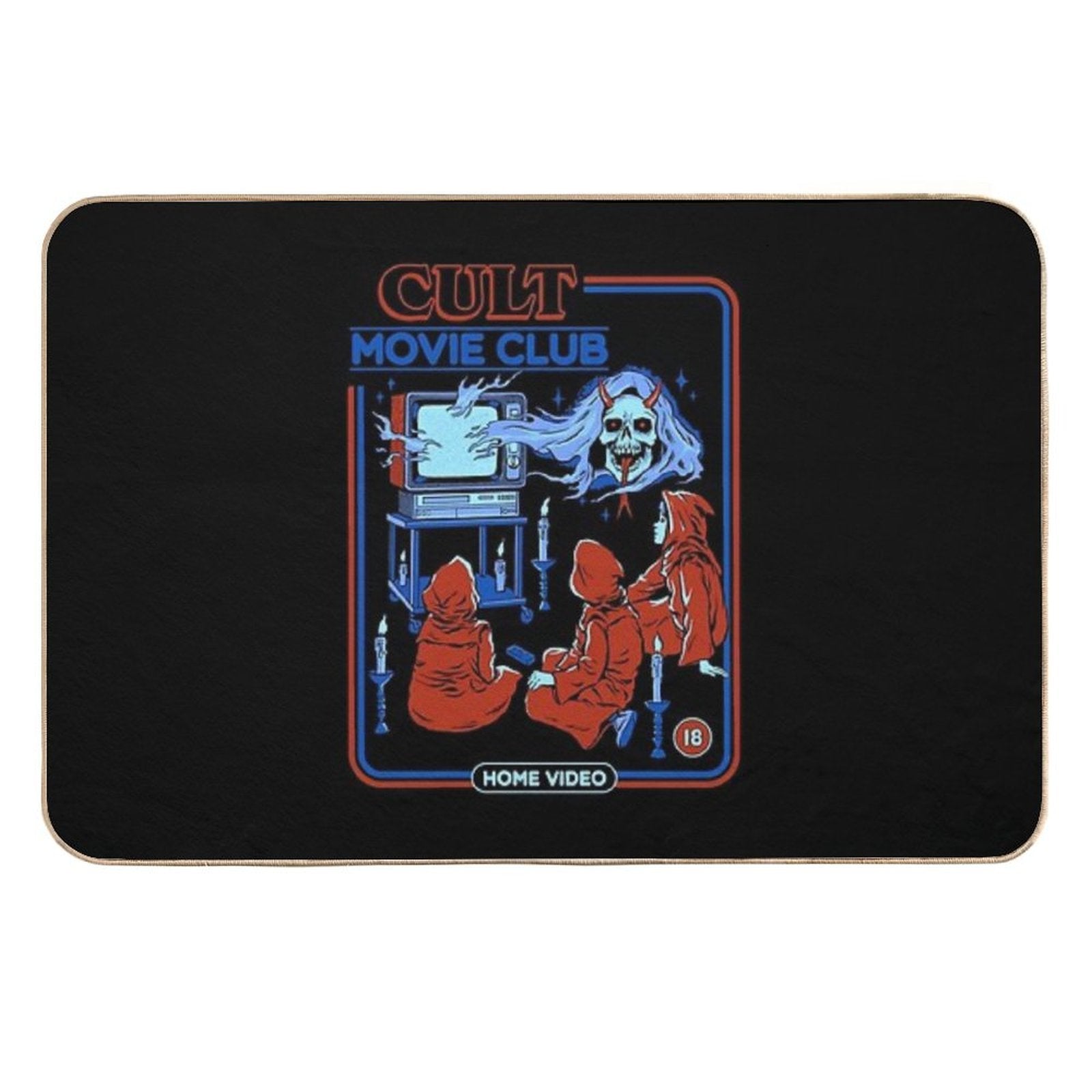 Cult Movie Club  Repositionable Bath Mat