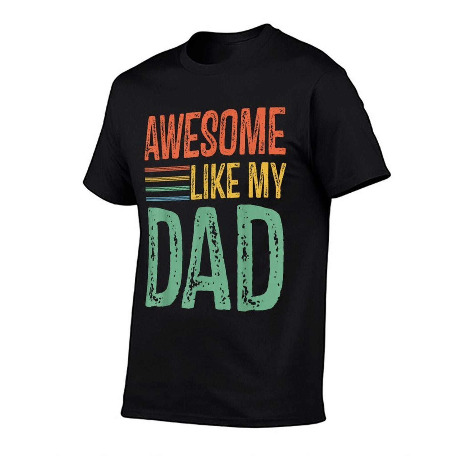 Awesome Like My Dad Kids Daughter Dad And Son Matching  Soft T-Shirt