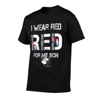 Red Friday Military Mom Womens I Wear Red For My Son  High-quality Stitching T-Shirt