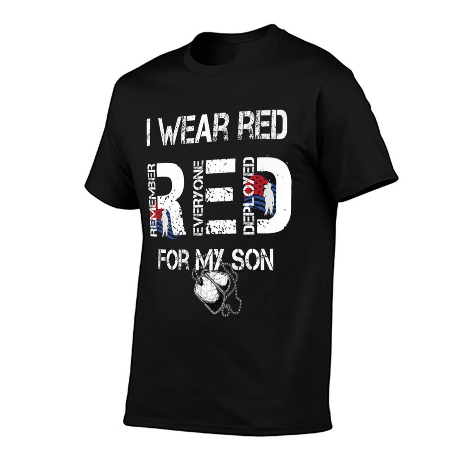 Red Friday Military Mom Womens I Wear Red For My Son  High-quality Stitching T-Shirt