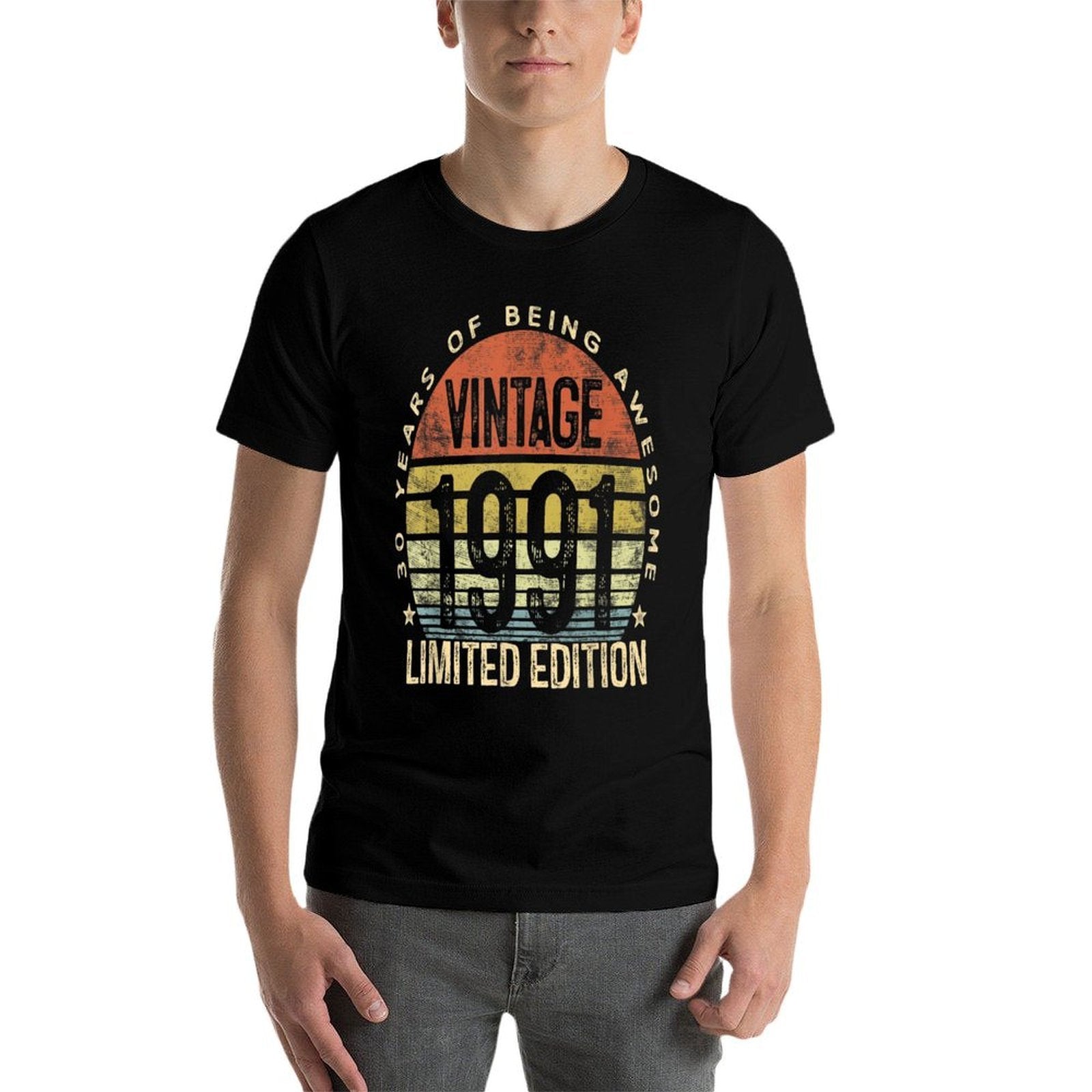 30 Year Old Gifts Vintage 1991 Limited Edition 30th Birthday  Odor-resistant T-Shirt