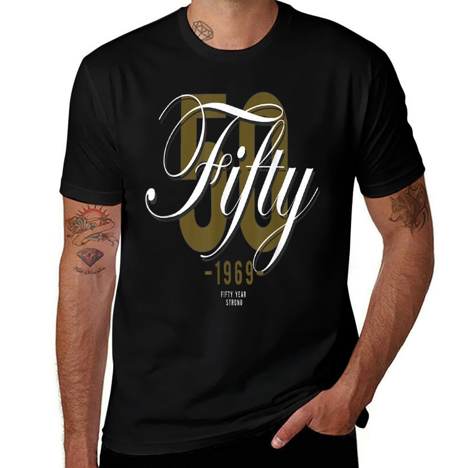 50th Birthday Gift T  Eco-friendly Material T-Shirt