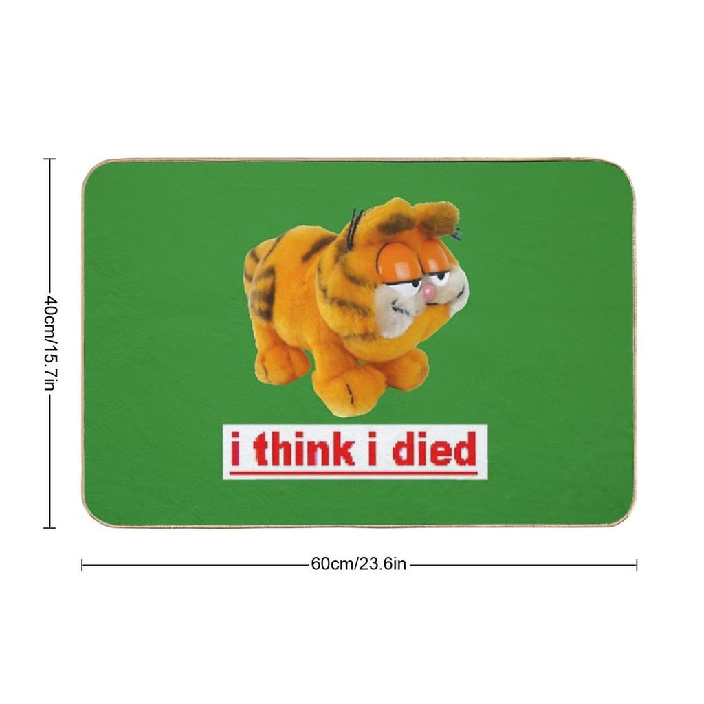 Garfield Thinks Hes Dead  Toxin-Free Bath Mat
