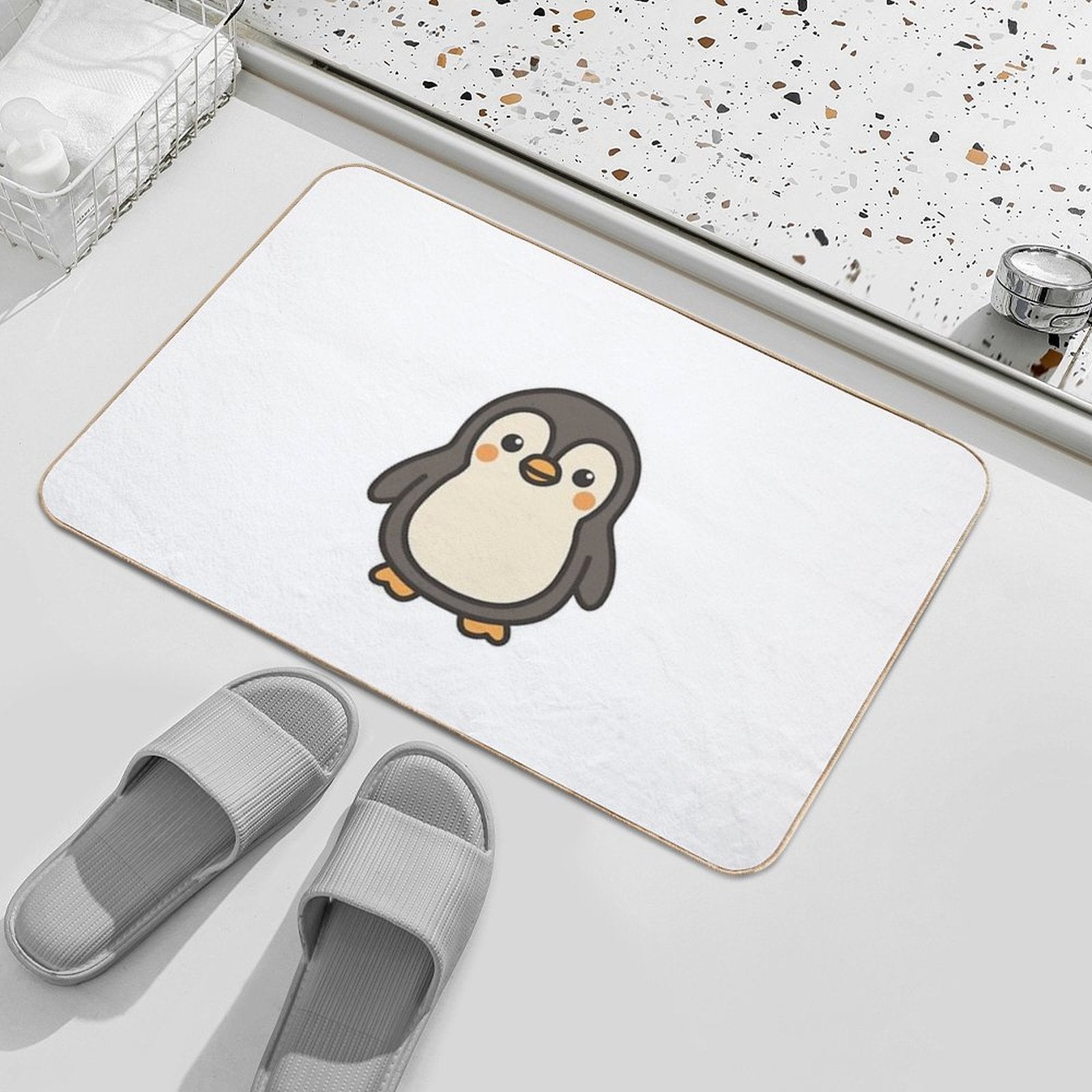 Penny The Penwing  Slip-Resistant Bath Mat