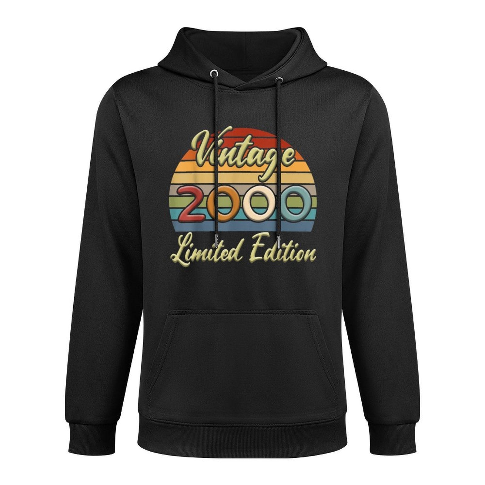 21 Year Old Vintage 2000 Limited Edition 21st Birthday Adjustable Hood Hoodie