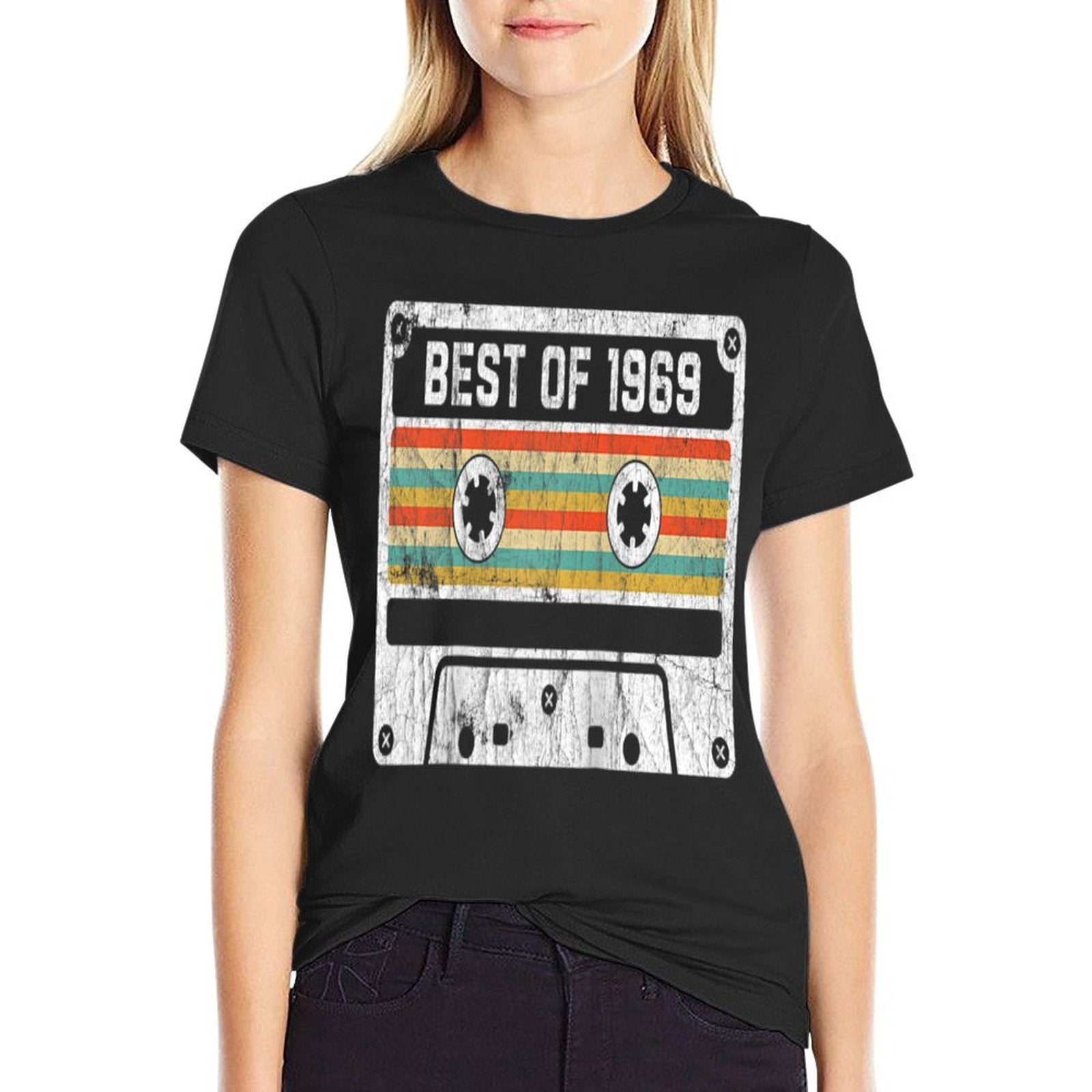 50th Birthdays For Men Women - Best Of 1969 Raglan Baseball  High-quality Stitching T-Shirt