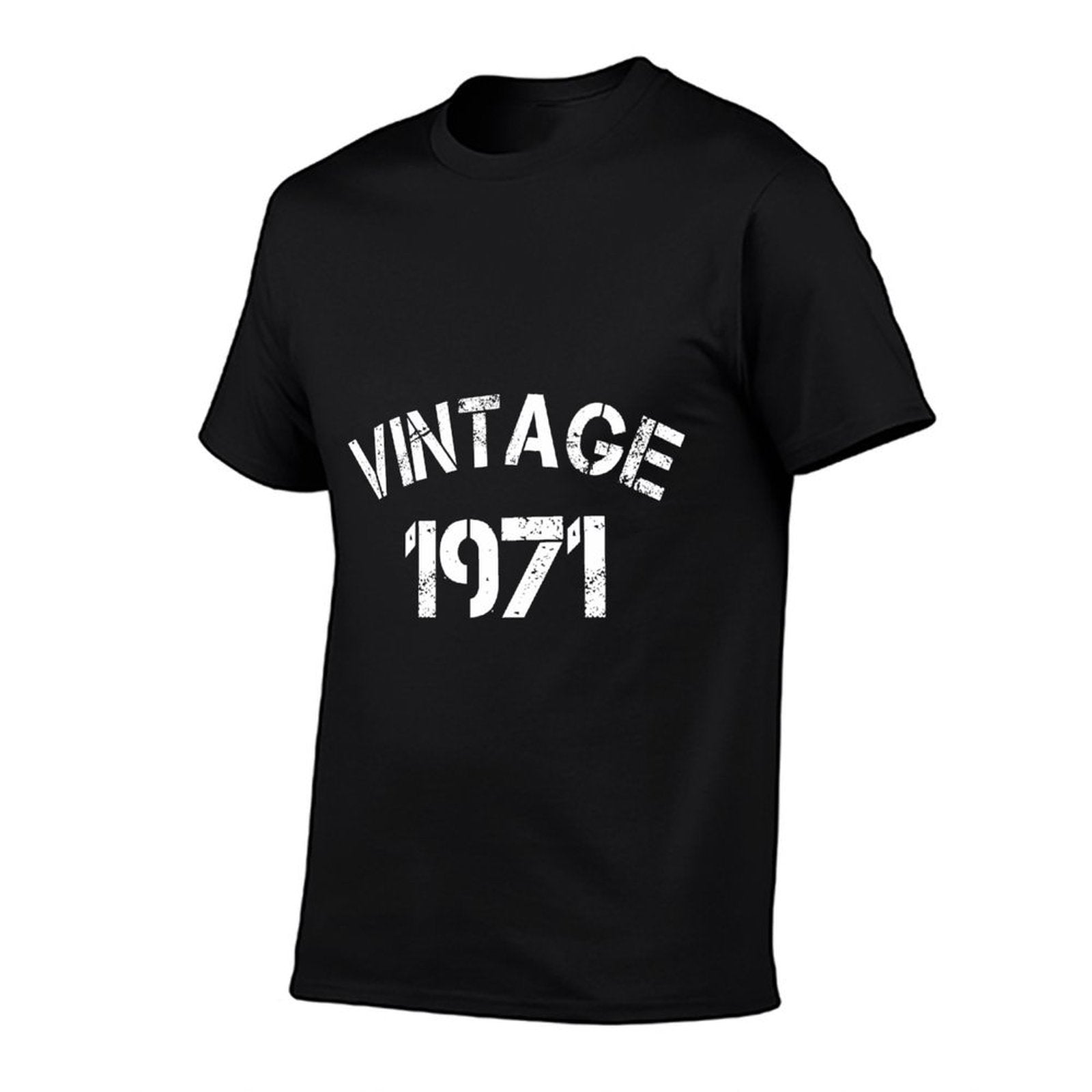 50th Anniversary Fifty Years Birthday Vintage Born 1971  Quick-drying T-Shirt