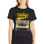 December 1998 21st Birthday Vintage Cassette  Soft T-Shirt