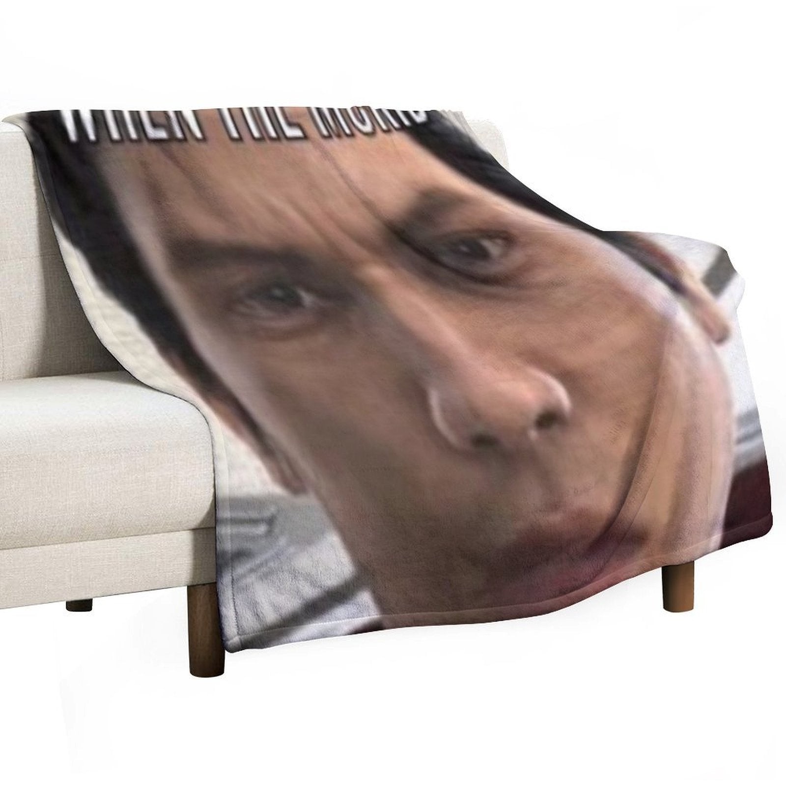 When The McRib Gift-ready Throw Blanket