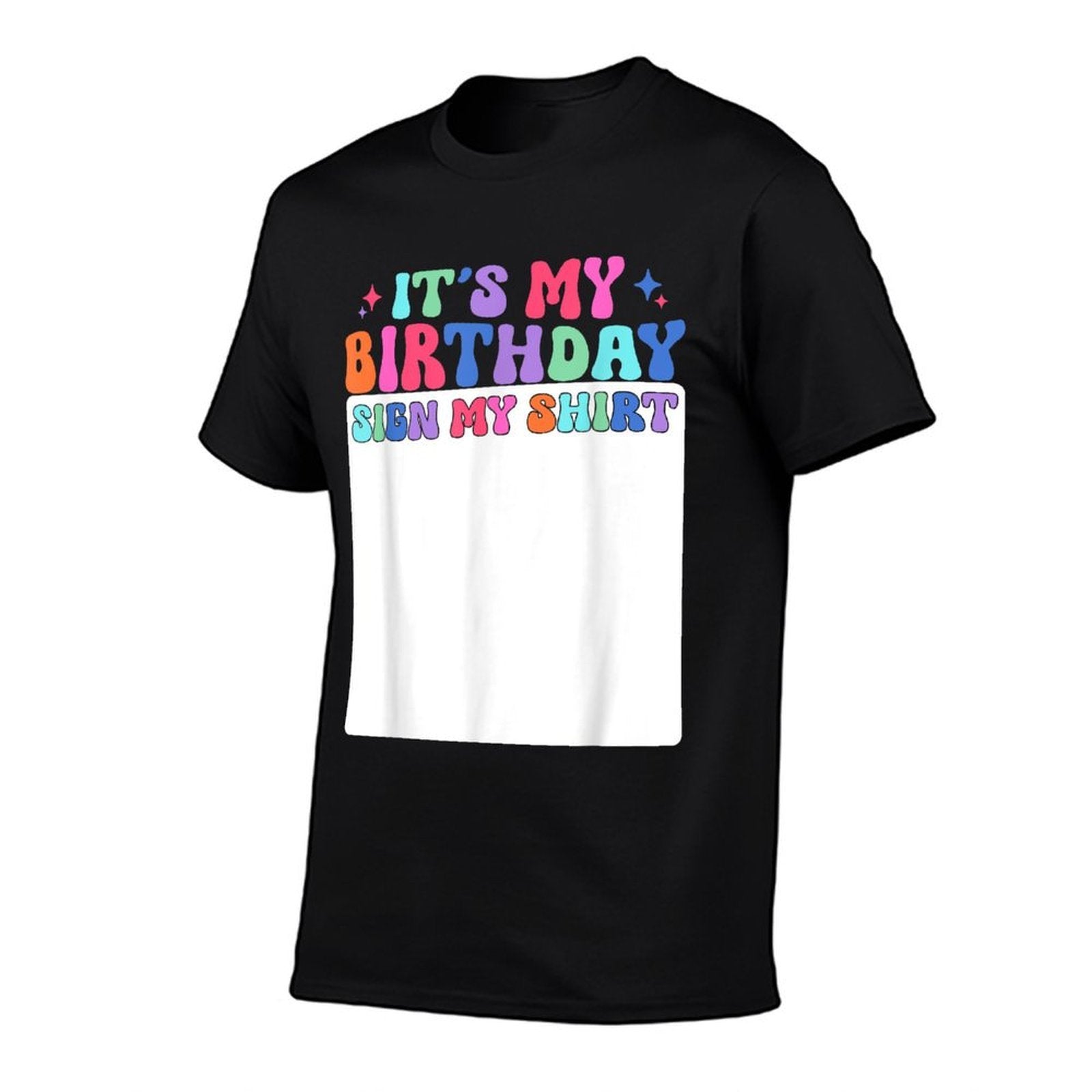 Its My Birthday Sign My Girls Kid Boys Bday Groovy Comfortable T-Shirt