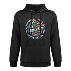 Autism Mama Life Some Days I Rock It Some Days It Rock Me Relaxed Fit Hoodie