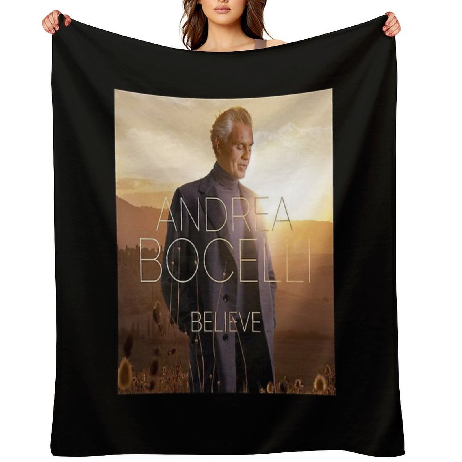 Andrea Bocelli Eco-conscious Throw Blanket