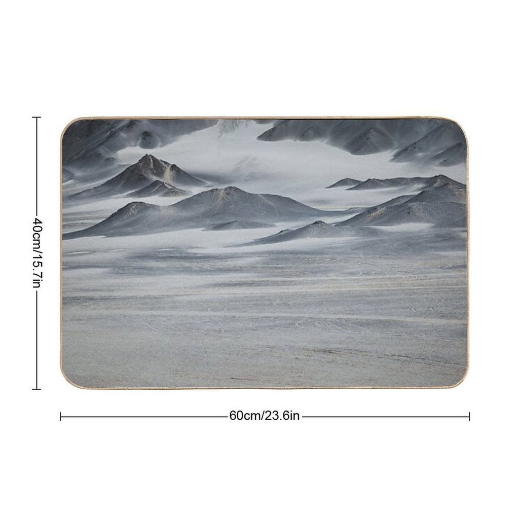 Black Lonely Mountain (黑独山), Qinghai, China  Anti-Trip Bath Mat