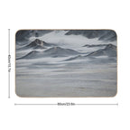 Black Lonely Mountain (黑独山), Qinghai, China  Anti-Trip Bath Mat