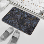 Fit In (moonlight Blue)  Easy Maintenance Bath Mat