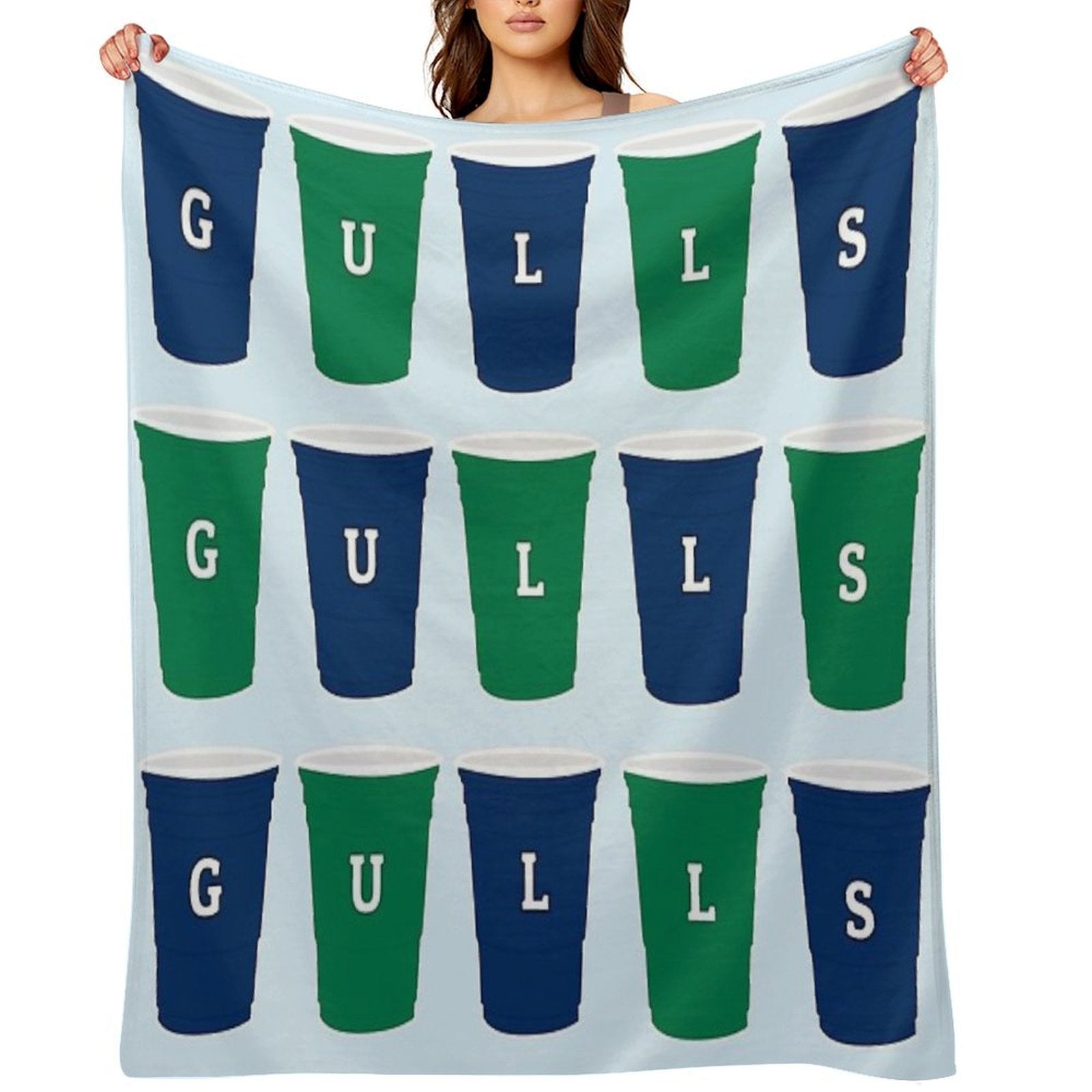 Endicott Gulls Tapestry Premium Throw Blanket