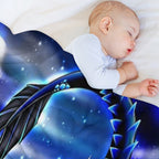 Night Fury Blue Comfort Throw Blanket