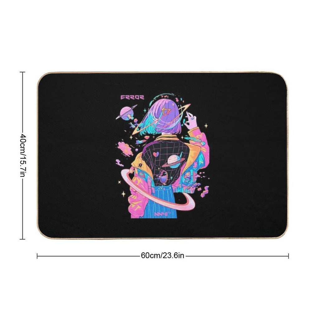 Error_001 Durable Bath Mat