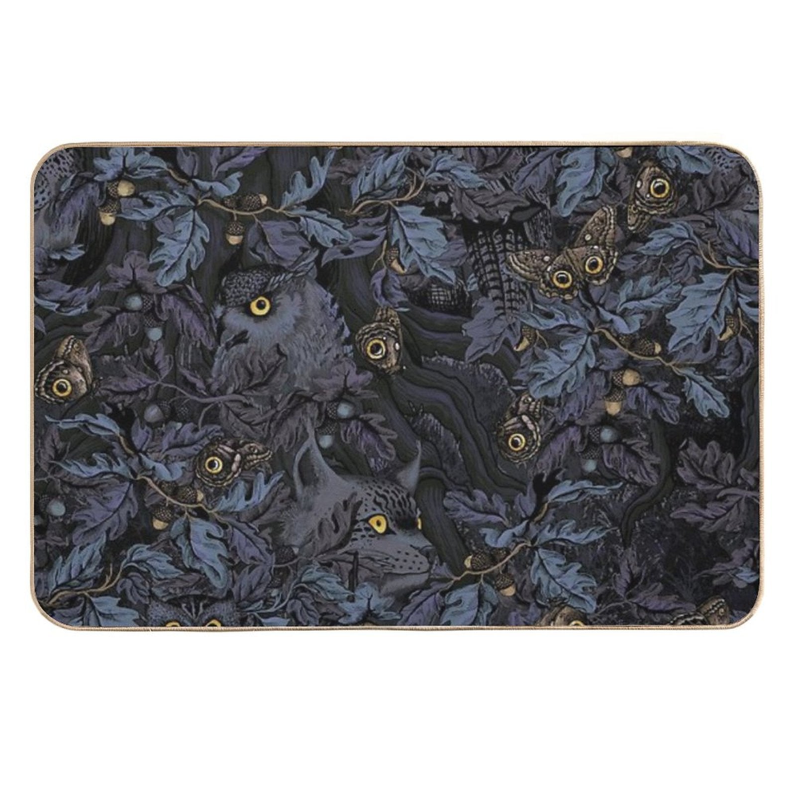 Fit In (moonlight Blue)  Easy Maintenance Bath Mat