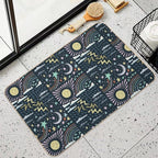 Sky Things  Fade-Resistant Bath Mat