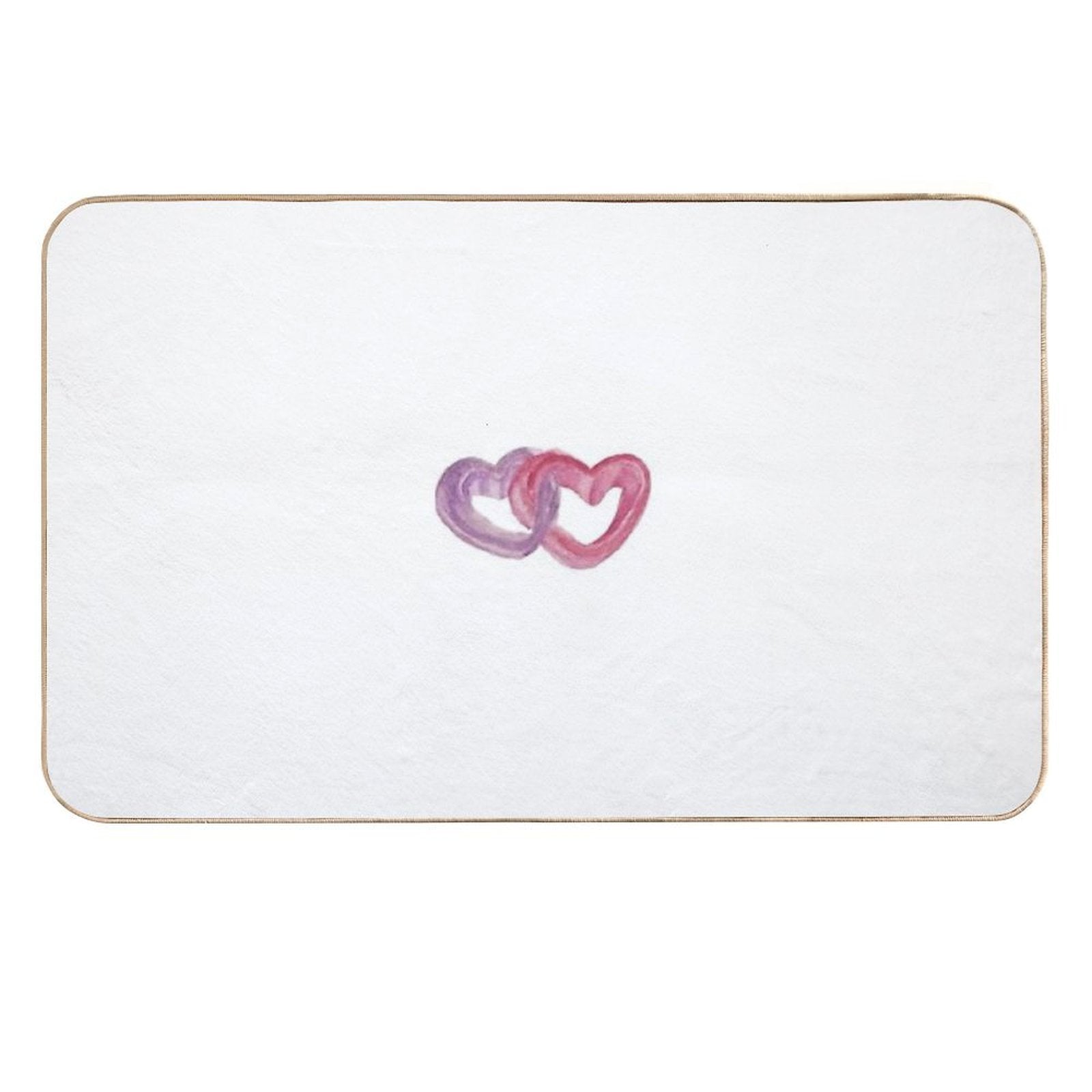 Heart Link Durable Bath Mat
